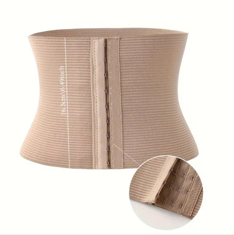 NWT Unbranded Apricot Waist Trainer Front Buttons Size L